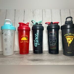 Special Edition Shaker Bottle Set - Black, Red, White